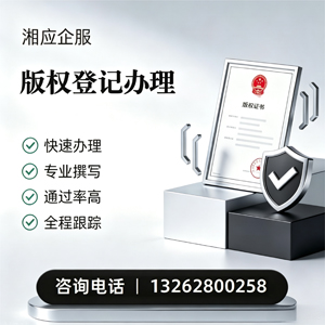 湖州版权登记服务
