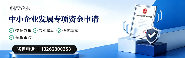 湖州中小企业发展专项资金申报服务