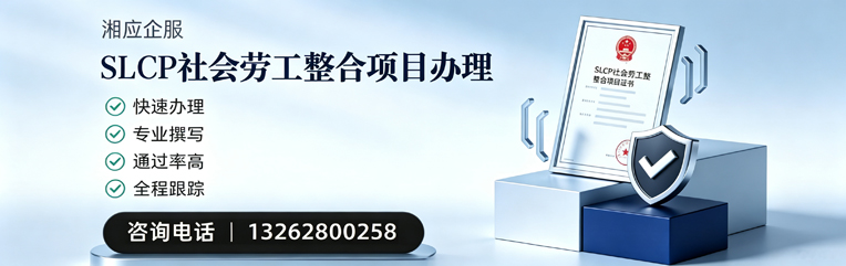 湖州SLCP社会劳工整合项目申报服务
