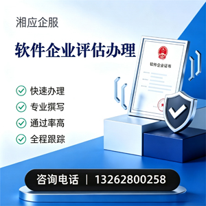湖州软件企业评估申报服务
